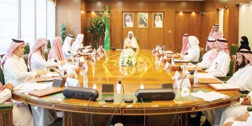 د. آل الشيخ يرأس اجتماع اللجنة العليا لأعمال الحج