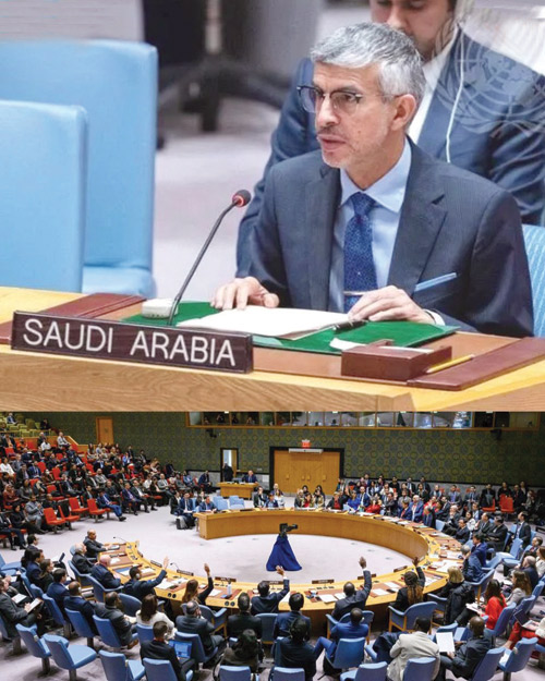 المملكة في مجلس الأمن: «هرمز» يجب أن يبقى أولوية جماعية.. وندعم جهود خفض التصعيد 