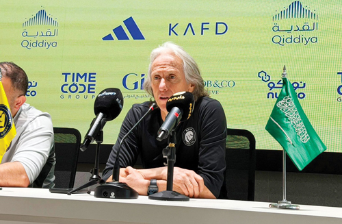 من مؤتمر مدرب النصر