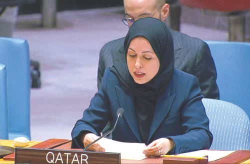 قطر تؤكّد أن الحوار الجاد والالتزام بمبادئ القانون الدولي يمثلان الركائز الأساسية لتسوية الأزمات وتجنب تداعياتها الخطيرة 