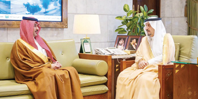 أمير منطقة الرياض يطلع على جهود فرع وزارة البيئة 