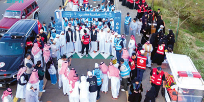 «ساعة مشي» تجمع أكثر من 3000 مشارك 