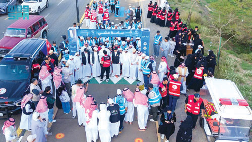 أكبر مبادرة رياضية مجتمعية في الباحة 