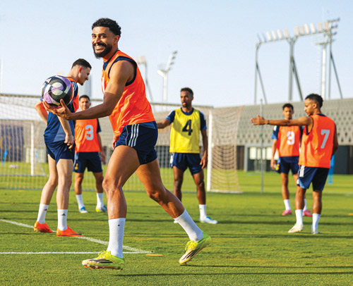 النصر يبدأ الاستعداد لمباراة الشباب 