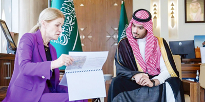 الأمير راكان بن سلمان يؤكد أهمية المشروعات النوعية في الدرعية 