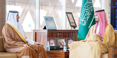 محافظ الدرعية يستقبل سفير قطر والرئيس التنفيذي لـ«STC» 