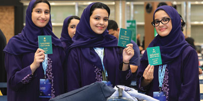 المنتخب السعودي للعلوم والهندسة وصل إلى فينيكس للمنافسة في «آيسف 2026» 