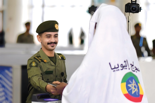 مطار الأمير محمد بن عبدالعزيز يستقبل أولى رحلات ضيوف الرحمن من إثيوبيا