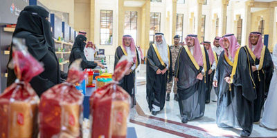 أمير منطقة القصيم يدشن معرض «اقدع بالتمر أفضل» 