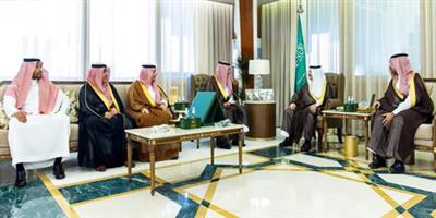 أمير الشرقية يستقبل مجلس إدارة نادي النهضة 