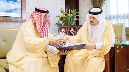 استقبل الرئيس التنفيذي للهيئة السعودية للمدن الصناعية ومناطق التقنية 