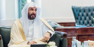 وزير العدل يدشن النموذج المركزي لتطوير أعمال المحاكم العامة 