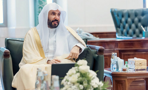 وزير العدل يدشن النموذج المركزي لتطوير أعمال المحاكم العامة 