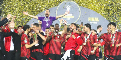 اتحاد العاصمة الجزائري بطلاً للكونفيدرالية 