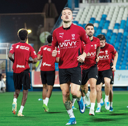 الهلال قبل مواجهة الفيحاء 