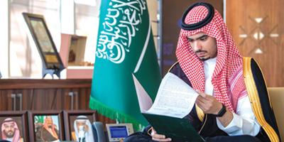 الأمير راكان بن سلمان يستقبل رئيس وأعضاء مجلس إدارة جمعية التنمية الأهلية بالدرعية 