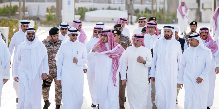 وزير الداخلية يقف على الجاهزية في المشاعر المقدسة 