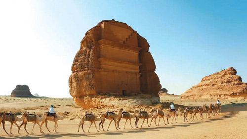 طريق أبو زرائب بالعلا.. مسار تاريخي للحجاج يوثق بدايات دروب القوافل الإسلامية 