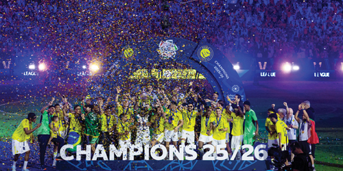  النصر بطلاً لدوري روشن 2026