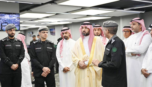 م. الحربي يزور مركز العمليات الأمنية الموحدة (911) بمكة المكرمة 