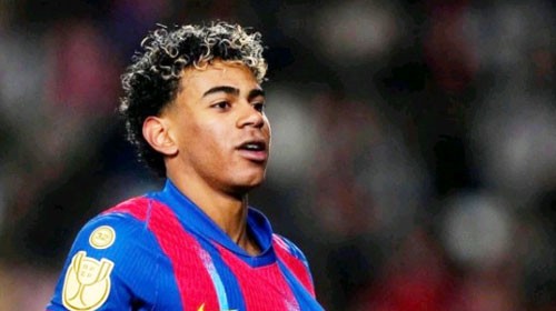 لامين يامال يتوج بجائزة أفضل لاعب في الدوري الإسباني 
