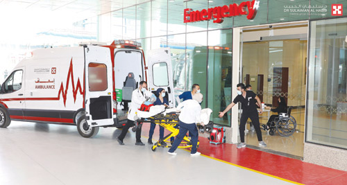 تعرضت لإصابات شديدة نتيجة لحادث مروري مروع 
