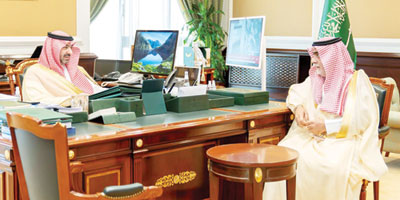 نائب أمير منطقة تبوك يطلع على تقرير حول اختبارات الفصل الثاني 