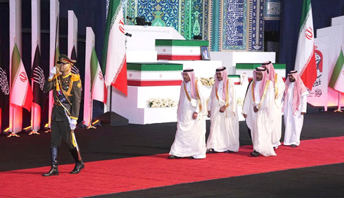  الوفد السعودي خلال الزيارة