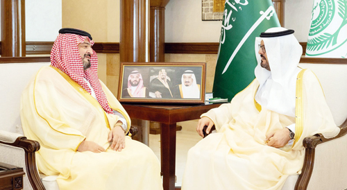 نائب أمير منطقة مكة المكرمة مستقبلاً بافقيه