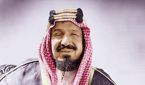 الملك عبد العزيز - يرحمه الله