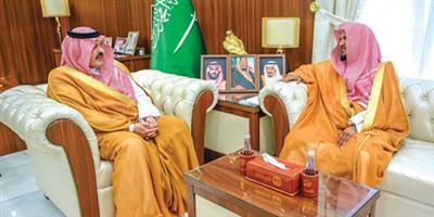 أمير حائل يستقبل رئيس النيابة العامة المعيّن حديثاً