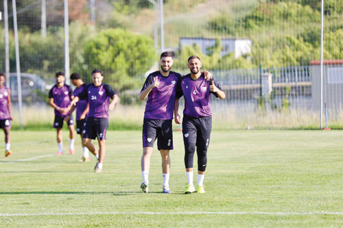 من تدريبات البنفسجي في تركيا