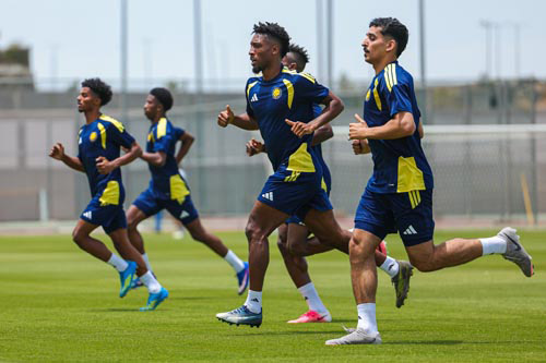 من تدريبات النصر