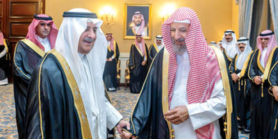 أمير منطقة تبوك يستقبل الشيخ الشثري 