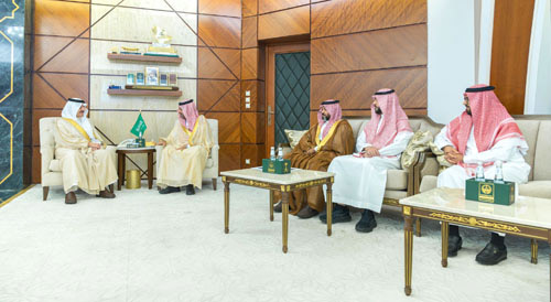 سموه خلال اللقاء