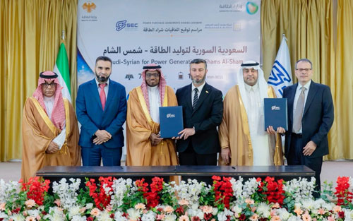 توقيع 3 اتفاقيات لشراء الطاقة واتفاقيتين للتعاون الفني في تنفيذ مشروعات للطاقة الشمسية في سوريا 