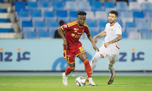القادسية يؤكد استعداده للدوري بسداسية بمرمى الرفاع 