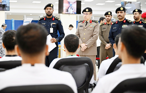 الفريق الميمان يتفقد إجراءات القبول المبدئي بـ«أمنية» الملك فهد 