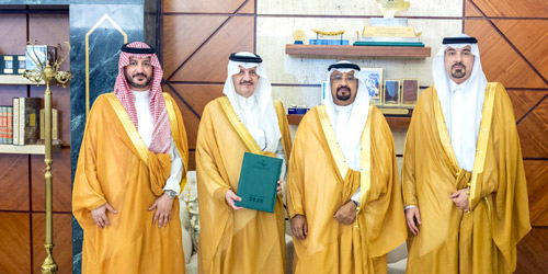 سموه خلال الاستقبال