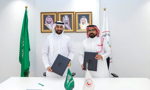 تطوير الأجهزة ورفع جودة الخدمات الإسعافية بالهلال الأحمر بالرياض 