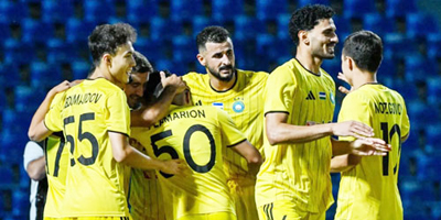 باختاكور الأوزبكي يتأهل إلى آسيا للنخبة 