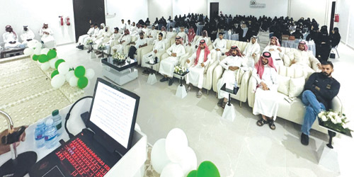 جانب من حضور حفل اختتام دورة تدريبية