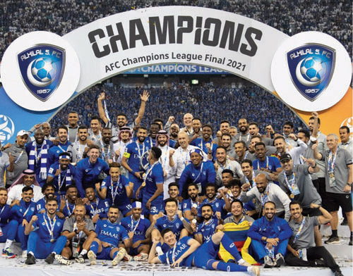 الهلال يتزعم القارة بالعدد الأكبر من الألقاب