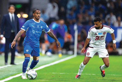  الهلال فاز على الفيصلي ويأمل بالمزيد