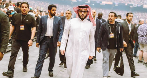  المستشار تركي آل الشيخ، رئيس الاتحاد السعودي للملاكمة