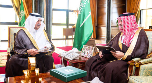 سموه خلال اللقاء