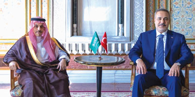 وزير الخارجية ونظيره التركي يبحثان تعزيز وتنمية العلاقات 