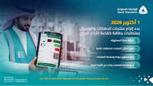 بدء الإلزام ببطاقة الأداء البيئي للدهانات والورنيشات في 1 أكتوبر 