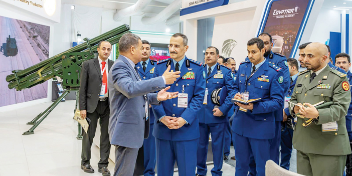 قائد القوات الجوية يرأس وفد المملكة في معرض العلمين الدولي للطيران والفضاء 
