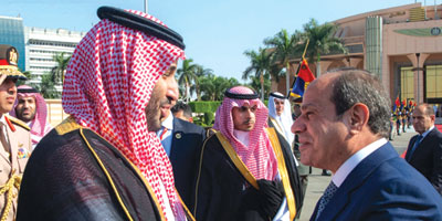 محمد بن سلمان في مصر 